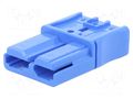 Connector: DC supply; plug; hermaphrodite; SBS® 50; for cable ANDERSON POWER PRODUCTS SBS50BLU