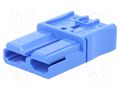 Connector: DC supply; plug; hermaphrodite; SBS® 50; 600V; crimped ANDERSON POWER PRODUCTS SBS50BLU