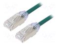 Patch cord; F/UTP,TX6A-28™; Cat: 6a; RJ45 plug,both sides; wire PANDUIT STP28X3MGR