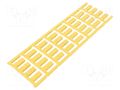 Markers; Marking: empty; 5.8÷7.8mm; polyamide 66; yellow; leaded WEIDMÜLLER WM-1730560004