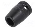 Socket; 6-angles,socket spanner,impact; HEX 13mm; 1/2"; IMPACT STAHLWILLE ST-23010013