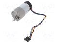 Motor: DC; with gearbox; 6÷12VDC; 5.5A; Shaft: D spring; 67rpm POLOLU POLOLU-2828