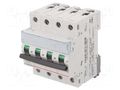 Circuit breaker; 400VAC; Inom: 32A; Poles: 4; Charact: B; 6kA; IP20 LEGRAND 403420
