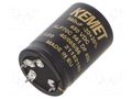 Capacitor: electrolytic; SNAP-IN; 560uF; 450VDC; Ø35x50mm; ±20% KEMET ALF70C561DF450
