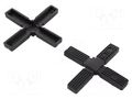 Mounting coupler; for profiles; polyamide; -30÷100°C; I: 79mm ELESA+GANTER STC.25-2A-4W-C9