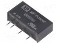 Converter: DC/DC; 1W; Uin: 5VDC; Uout: 5VDC; Iout: 200mA; SIP; THT; IB XP POWER IB0505S