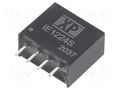 Converter: DC/DC; 1W; Uin: 12VDC; Uout: 24VDC; Iout: 42mA; SIP; THT; IE XP POWER IE1224S