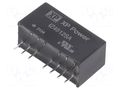 Converter: DC/DC; 3W; Uin: 36÷72VDC; Uout: 12VDC; Iout: 250mA; SIP XP POWER IZ4812SA