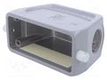 Enclosure for connectors: HDC; size 16; Locking: for latch; M25 WIELAND 71.350.1635.1