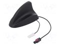 Antenna; automotive,SHARK; DAB; universal; 0.25m; 12VDC MTA 7677820