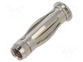 Connector: 4mm banana; plug; banana 4mm plug; 32A; 33VAC; 70VDC ELECTRO-PJP PJP60440NI