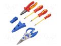 Kit: for assembly work; case; 5pcs. BM GROUP BM18030M1