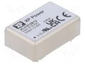 Converter: DC/DC; 10W; Uin: 9÷18VDC; Uout: 12VDC; Iout: 833mA; THT XP POWER JCJ1012S12