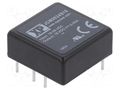 Converter: DC/DC; 30W; Uin: 18÷36VDC; Uout: 15VDC; Iout: 2A; 1"x1" XP POWER JCM3024S15