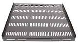VENTED FIXED SHELF, 1.74IN, STEEL RFVS1918BK1