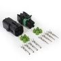 4 Conductor Square 16┬»14AWG Weatherproof Automotive Connector Set 27-10170