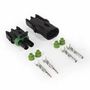 2 Conductor 12AWG Weatherproof Automotive Connector Set 27-10173