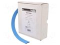 Heat shrink sleeve; glueless; 2: 1; 16mm; L: 5m; blue; polyolefine TASKER BOX1680B