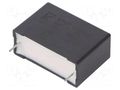 Capacitor: polypropylene; DC-Link; 3uF; THT; ESR: 16.5mΩ; C4AU; ±5% KEMET C4AUJBU4300M1BJ