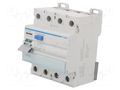 RCD breaker; Inom: 25A; Ires: 30mA; Max surge current: 250A; IP20 HAGER CDA625J