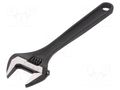 Wrench; adjustable; 300mm; Max jaw capacity: 38mm; phosphated C.K CK-T4366-300