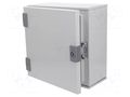 Enclosure: wall mounting; X: 300mm; Y: 300mm; Z: 160mm; orion+; steel HAGER FL103A