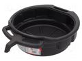 Oil drain pan; polyetylene; 10l YATO YT-0716