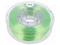 Filament: SILK; Ø: 1.75mm; green (light); 225÷245°C; 330g DEVIL DESIGN DEV-SILK1.75-0.3BG