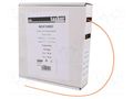Heat shrink sleeve; glueless; 2: 1; 1.2mm; L: 10m; orange TASKER BOX1206O