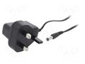 Power supply: switching; mains,plug-in; 6VDC; 0.83A; 5W; 76% XP POWER VEL05US060-UK-JA