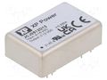 Converter: DC/DC; 8W; Uin: 9÷18VDC; Uout: 12VDC; Uout2: -12VDC; THT XP POWER JCJ0812D12