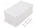 Enclosure: multipurpose; X: 120mm; Y: 200mm; Z: 75mm; polycarbonate GAINTA P2691MF-IP68