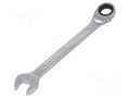 Wrench; combination spanner,with ratchet; 14mm; OPEN-RATCH STAHLWILLE ST-41171414