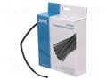 Heat shrink sleeve; glueless; 2: 1; 4.8mm; L: 10m; black BM GROUP BMGBS048MNE