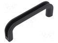 Holder; polyamide; black; H: 48mm; L: 135mm; W: 16mm; handle FATH FA-092012