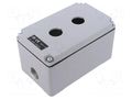 Enclosure: for remote controller; 22mm; IP65; X: 92mm; Y: 152mm ILME ILME-A2M0915.02