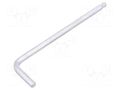 Wrench; hex key,spherical; HEX 5mm; tool steel; long; L: 120mm KING TONY KT-113005MR