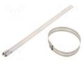 Cable tie; L: 600mm; W: 12mm; acid resistant steel AISI 316; 1112N RAYCHEM RPG LU126-600