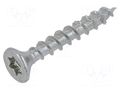 Screw; for wood; 3.5x25; Head: countersunk; Torx®; TX20; WIROX® BOSSARD B3.5X25/BN20183