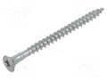 Screw; for wood; 4.5x60; Head: countersunk; Pozidriv; PZ2; zinc BOSSARD B4.5X60/BN1455