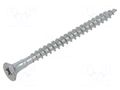 Screw; for wood; 4.5x60; Head: countersunk; Pozidriv; PZ2; zinc BOSSARD B4.5X60/BN1455