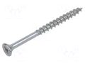 Screw; for wood; 4.5x60; Head: countersunk; Pozidriv; PZ2; zinc BOSSARD B4.5X60/BN1581