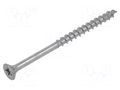 Screw; for wood; 4x60; Head: countersunk; Pozidriv; PZ2; zinc; SPAX® BOSSARD B4X60/BN1581