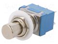 Switch: push-button; Pos: 2; DPDT; 1A/250VAC; (ON)-ON; Illumin: none CLIFF FC7105