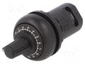 Potentiometer; 22mm; RMQ-Titan; Ø22.5mm; IP66; 4.7kΩ; -25÷70°C EATON ELECTRIC M22S-R4K7