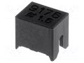 Protection cover; black; 1.1÷1.6mm; 9176-500 KYOCERA AVX 609176001516000