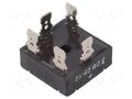 Bridge rectifier: three-phase; Urmax: 1.2kV; If: 25A; Ifsm: 350A DIOTEC SEMICONDUCTOR DB25-12-DIO