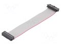 Ribbon cable with IDC connectors; Tape ph: 1.27mm; 0.15m CONNFLY DS1052-202B2NA2015