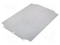 Mounting plate; steel; Plating: zinc RAYCHEM RPG MP-RJ-18