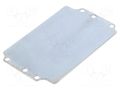 Mounting plate; steel; Plating: zinc RAYCHEM RPG MP-RJ-06